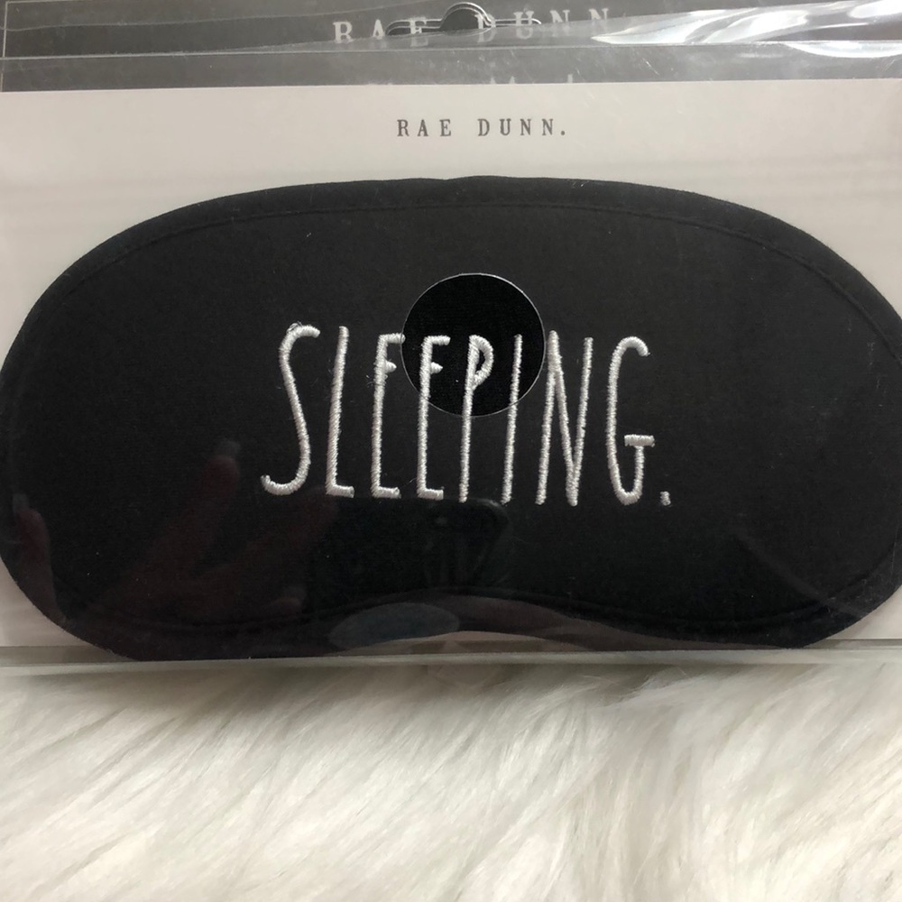 Rae Dunn “SLEEPING” sleep mask